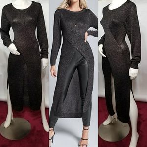 High-Low Maxi Sweater